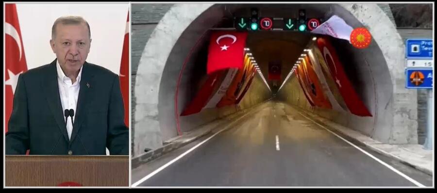 Açılışını Cumhurbaşkanı Erdoğan Yaptı, O Yol 5 Daki̇kaya İndi̇
