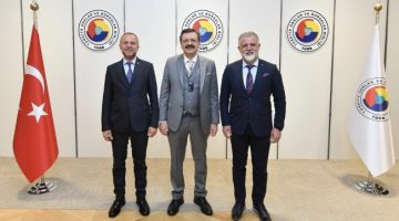 Keleş ve ekibine TOBB Başkanı Hisarcıklıoğlu’ndan tam destek