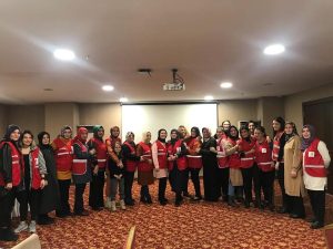 Türk Kızılayı Kdz. Ereğli Şube Başkanı Kürşat Yağız bu sabah