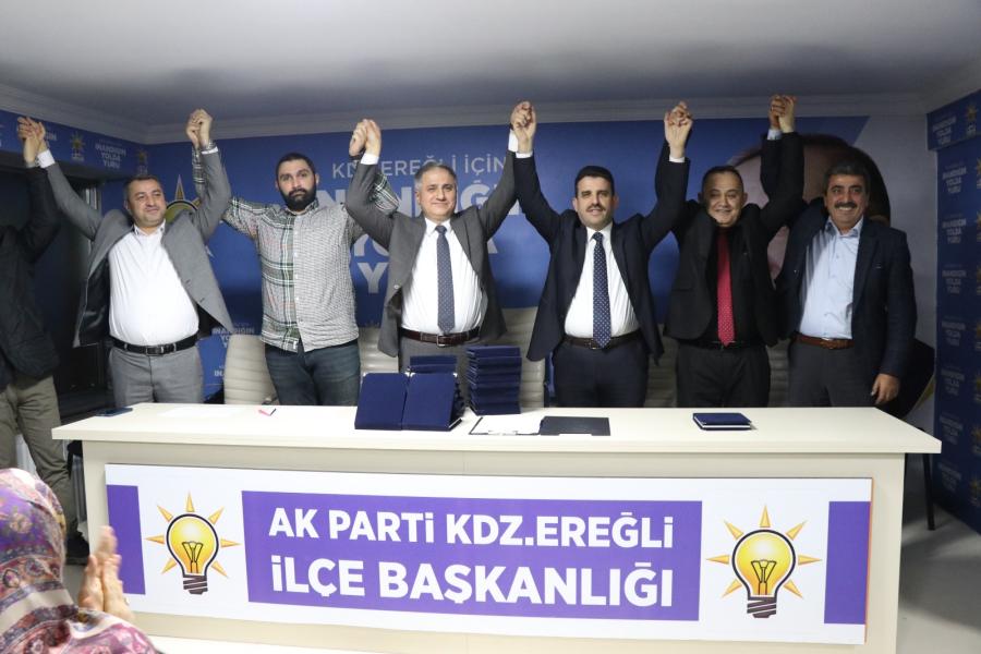 AK Parti Kdz. Ereğli ilçe Başkanı Av. Saffet Bozkurt, kendisinden