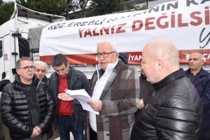 Kdz. Ereğli Belediyesi, depremden sonra ilk gün 4, ikinci gün