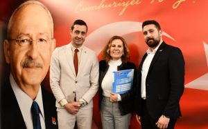 Kdz. Ereğli Kadın Gücü Kooperatifi Başkanı Neriman Posbıyık, Cumhuriyet Halk Partisi Genel