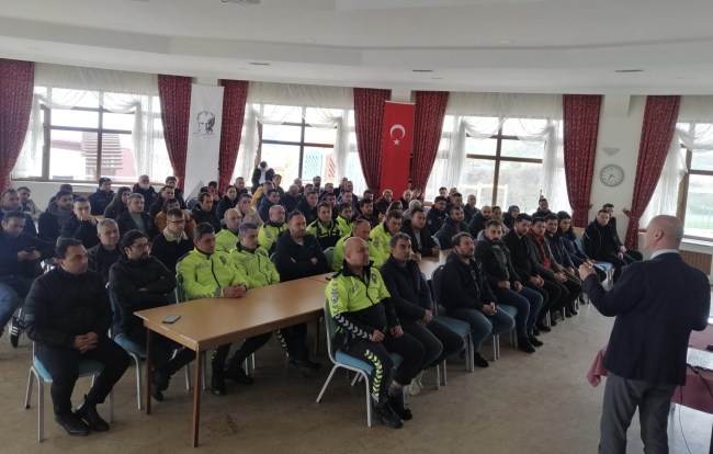 Zonguldak’ta 750 emniyet personeline seçim güvenliği eğitimi
