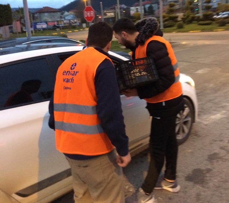 Ensar Vakfı Çaycuma Şubesi Genç Ensar Başkanlığı Ramazan ayında yaptığı