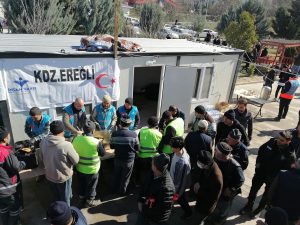 Karadeniz Ereğlili sivil toplum kuruluşları, 6 Şubat’ta Kahramanmaraş merkezli meydana