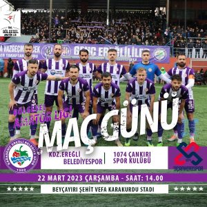 TFF Bölgesel Amatör Liginde mücadele eden ve 33 puanla 4.sırada