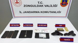 Zonguldak İl Jandarma Komutanlığınca uyuşturucu ile mücadele kapsamında geçen son