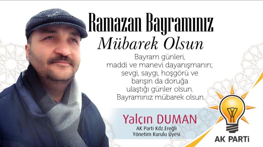 RAMAZAN BAYRAMINIZI EN İÇTEN DİLEKLERİMLE KUTLAR, SAĞLIKLI VE HUZURLU BAYRAMLAR