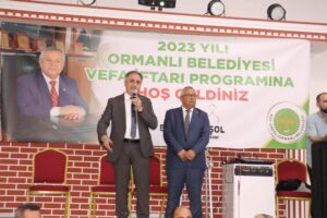 AK Parti Zonguldak milletvekili adayı Saffet Bozkurt beraberindeki heyet ile
