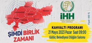 Her yıl düzenlediğimiz kahvaltı programımızı, bu yıl 21 Mayıs 2023