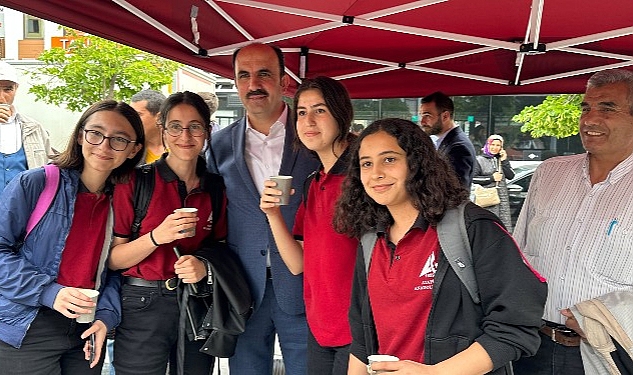 Konya Büyükşehir Belediye Başkanı Uğur İbrahim Altay, Zafer Meydanı’nda ve