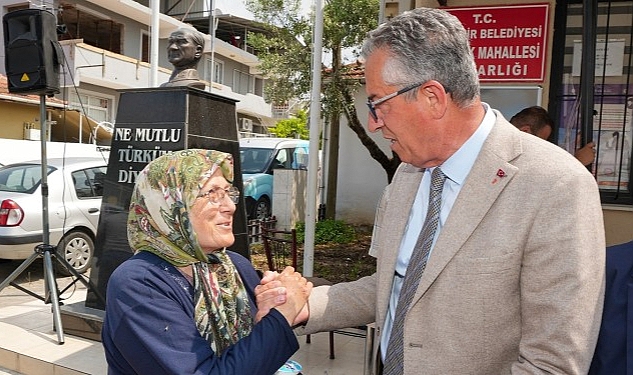 Gaziemir Belediye Başkanı Halil Arda, her gün farklı bir mahallede