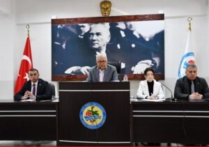  Kdz.Ereğli Belediye Başkanı Halil Posbıyık Mayıs 2023 Meclis Toplantısı öncesi