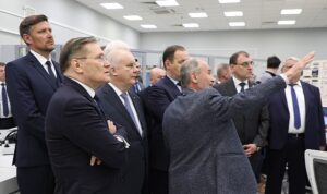 Belarus Cumhuriyeti Başbakanı Roman Golovchenko ve Rusya Devlet Nükleer Enerji