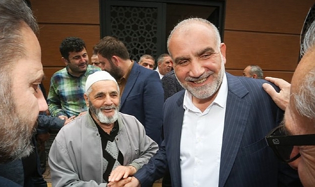 Milletvekili Orhan Kırcalı ve Başkan İbrahim Sandıkçı esnaflarla bir araya