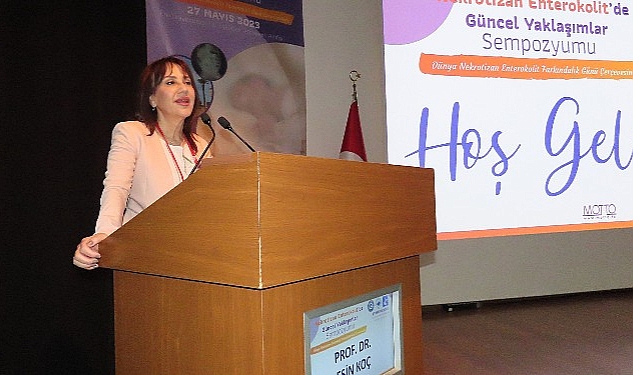 Nekrotizan enterokolit hastalığına dikkat çekmek, toplumda farkındalık oluşturmak amacıyla Ege