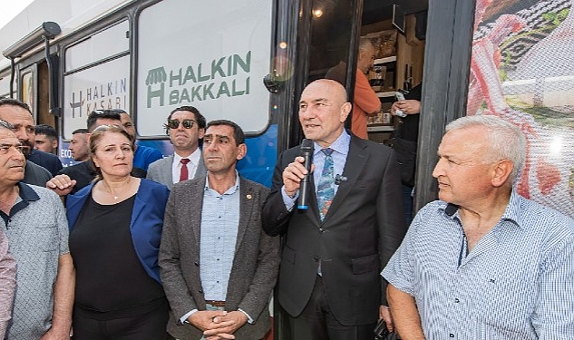 İzmir Büyükşehir Belediyesi’nin 11 şubeyle hizmet verdiği Halkın Bakkalı/Halkın Kasabı’na