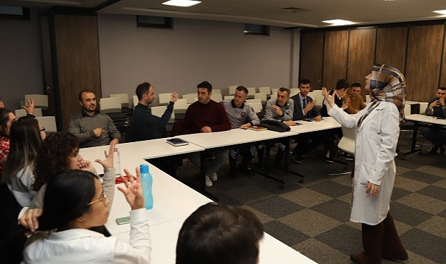 Kocaeli Büyükşehir Belediyesi İSU Genel Müdürlüğü, işitme engelli vatandaşların iletişim