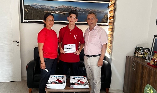 Spora ve sporcuya her zaman destek olmaya devam eden Kemer