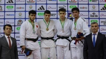 Kocaeli Büyükşehir Kağıtspor’un başarılı judocuları Avrupa Kupasından toplamda yedi madalya çıkarttı