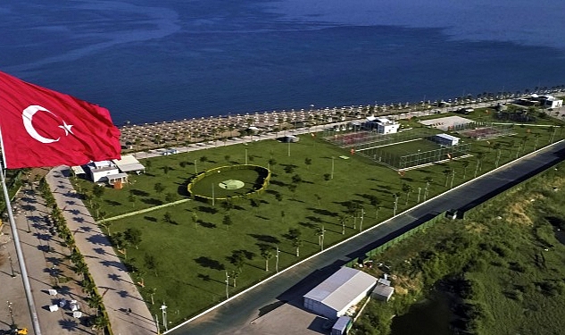 Mavi Bayraklı Ağarpark’ta Sezon 1 Haziran’da Açılıyor Mavi bayraklı plajı, 850 metre uzunluğundaki kumsalı, prestijli restoran ve