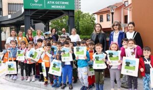 Çankaya Belediyesi çevre bilincini küçük yaşlarda oluşturmak için belediyenin kreşlerinde
