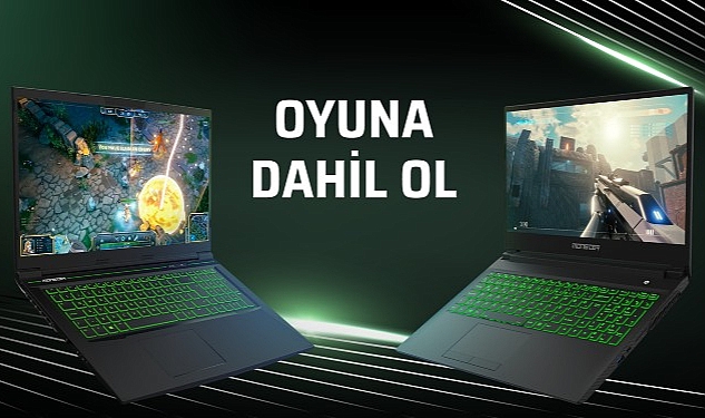 Monster Notebook seçili Abra ve Tulpar modellerinde geçerli sepette 5.700