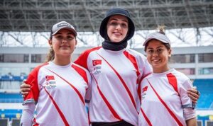 Çin’in Shanghai kentinde düzenlenen Okçuluk Dünya Kupası’nın 2. ayağında Muğla