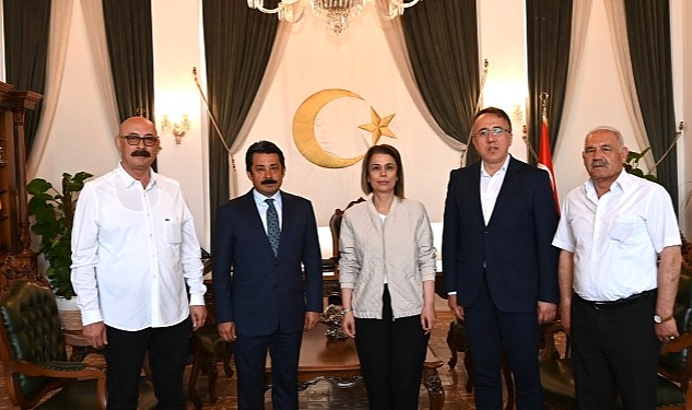 Nevşehir Belediye Başkanı Dr. Mehmet Savran, Nevşehir Valisi İnci Sezer