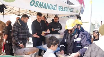 Osmangazi Belediyesi, 100 gündür deprem bölgesinde
