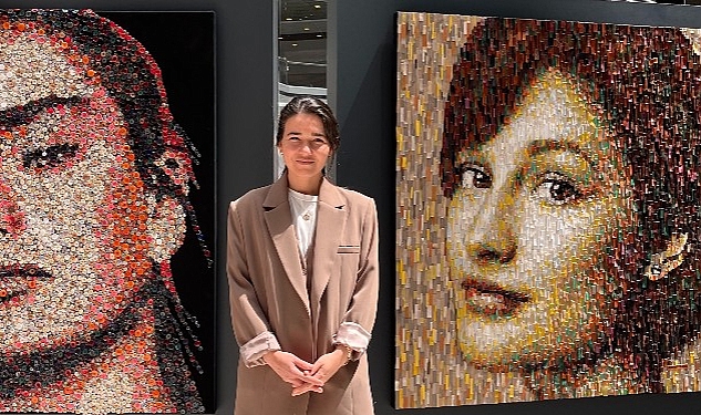 Görsel sanatçı Deniz Sağdıç’ın kendine özgü bir üslup olarak sunduğu