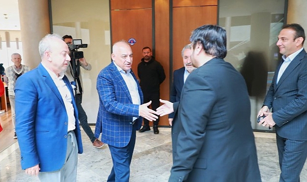 Türkiye Futbol Federasyonu Başkanı Mehmet Büyükekşi, Altyapı Akademileri Projesi kapsamında