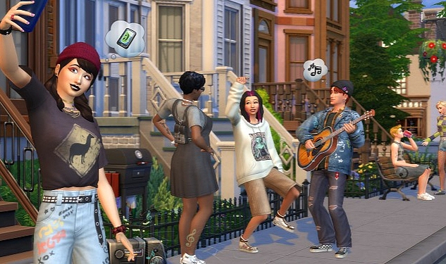 The Sims 4’ün İki Yeni Kit’i Açıklandı Kitaplıklarla kaplı bir okuma odasında zaman geçirmek ya da 90’ların