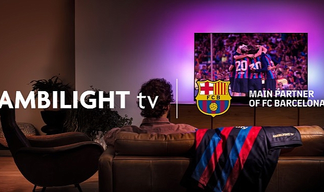 TP Vision & FC Barcelona sponsorluğu kapsamında Ambilight TV, erkekler