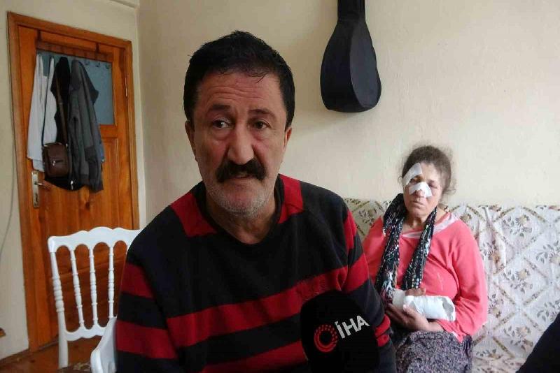 Bolu’nun Mengen ilçesinde eşinin ağabeyi ve yeğeni tarafından balta ve