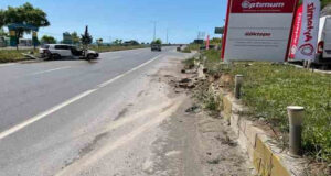 Kdz. Ereğli'de meydana gelen trafik kazasında 1 kişi yaralandı.