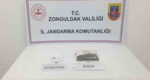 Zonguldak'ta jandarma ekiplerince Alaplı ve Kdz. Ereğli ilçelerinde yapılan uyuşturucu