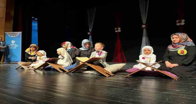 Bartın İl Müftülüğünce 4-6 yaş grubu Kur'an-Kerim öğrenme kurslarına devam