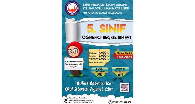 Dr. İlhan Varank Kız Anadolu İmam Hatip Lisesi bünyesindeki ortaokul