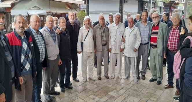 Alaplılı hacı adayları hac farizasını yerine getirmek için kutsal topraklara