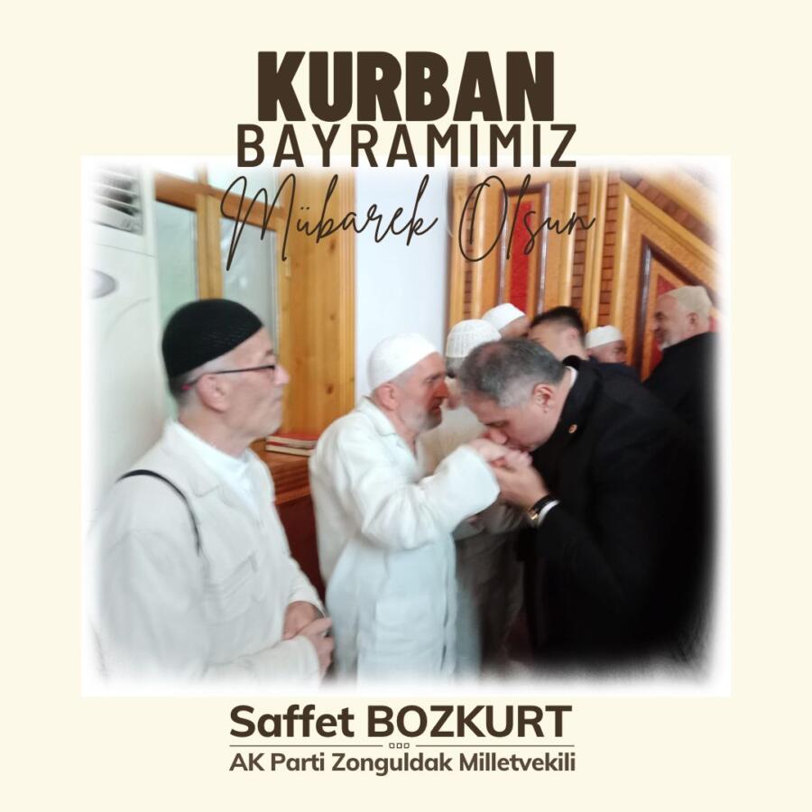Milletvekili BOZKURT mesajında: “Paylaşma ve yakınlaşmanın zirveye ulaştığı dini bayramlarımızdan