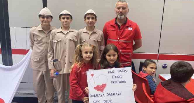 Zonguldak İl Milli Eğitim Müdürlüğü ile Kızılay kan bağış merkezi