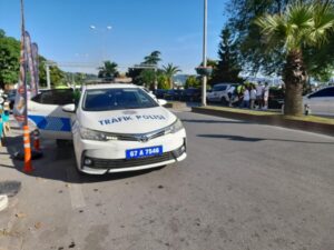 Kdz. Ereğli'de meydana gelen trafik kazasında motosikletin çarptığı yaya yaralandı.