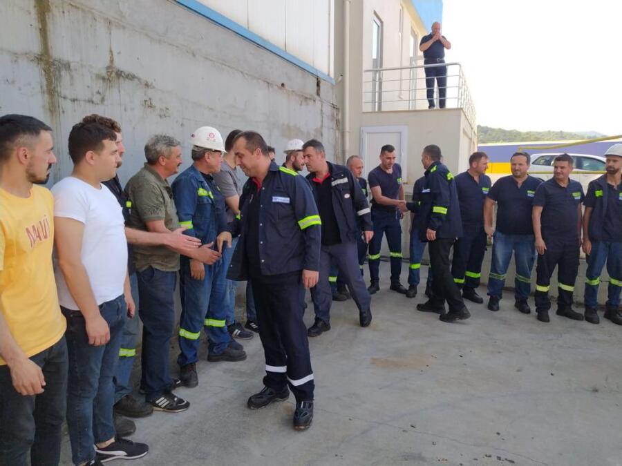 Türk Metal Sendikası Kdz. Ereğli Şube Başkanı Altan Kalfa, Kurban