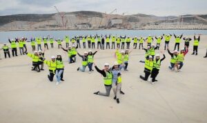 01 Haziran 2023, Büyükeceli, Mersin, Türkiye. Mersin’de inşası devam eden