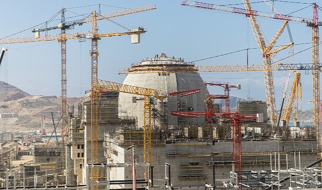 Akkuyu Nükleer Güç Santrali’nin (NGS) 1’inci güç ünitesinde temel inşaat