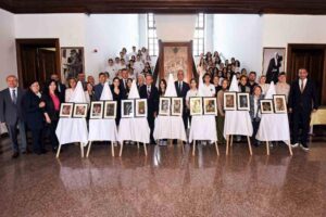 Anadolu’nun birinci lisesi olan Kastamonu’daki Abdurrahman Paşa Lisesinde öğrenciler tarafından