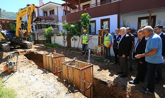 Muğla Büyükşehir Belediye Başkanı Dr. Osman Gürün, Menteşe’nin Düğerek Mahallesinde