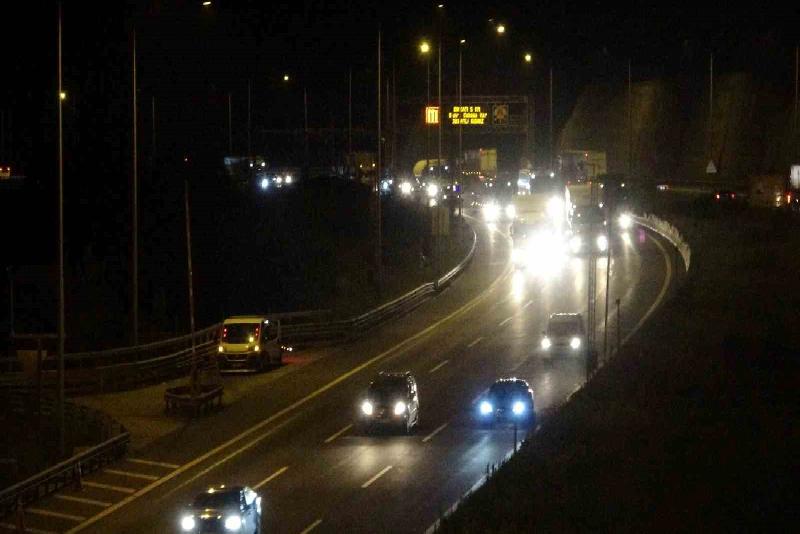 Bolu’da Kurban Bayramı tatili nedeniyle yola çıkan tatilciler, TEM otoyolu