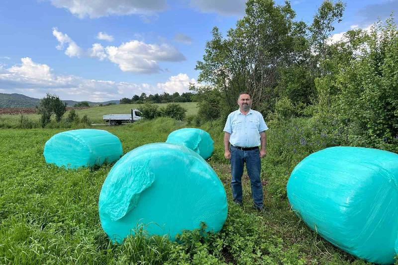 Kastamonu’nun İhsangazi ilçesinde hibe desteği ile alınan makine sayesinde çiftçilerin